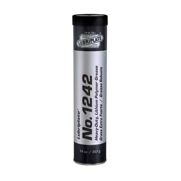 Lubriplate Lithium Complex Grease, Multipurpose, Cartridge, Semi Solid NO.1242 14.5OZ CART ; L0106-098 - main